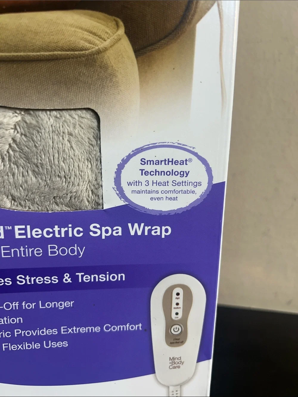 Mind+Body Care WrapAround Electric Spa Wrap